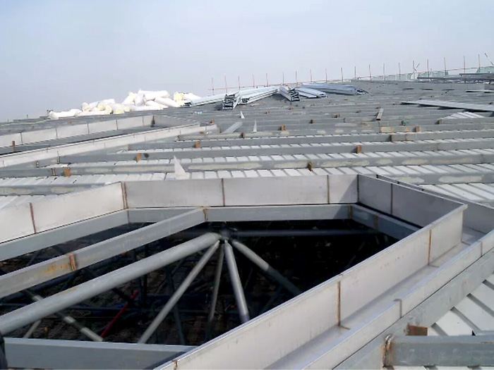 邛崃安吉县体育馆网架